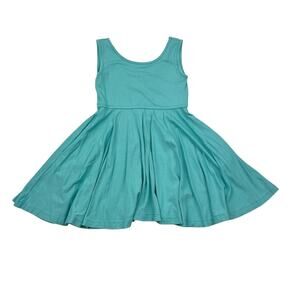 Omi Jo Well Dressed Wolf Teal Twirl Dress